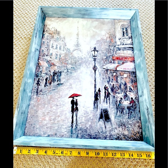Other - Paris in the Rain Framed Photograph